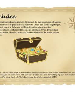 Fertige Schatzsuche am Kindergeburtstag » Jetzt ausdrucken